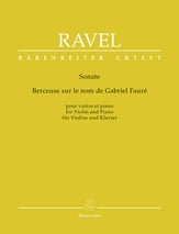 Sonata / Berceuse sur le nom de Faure Violin and Piano cover